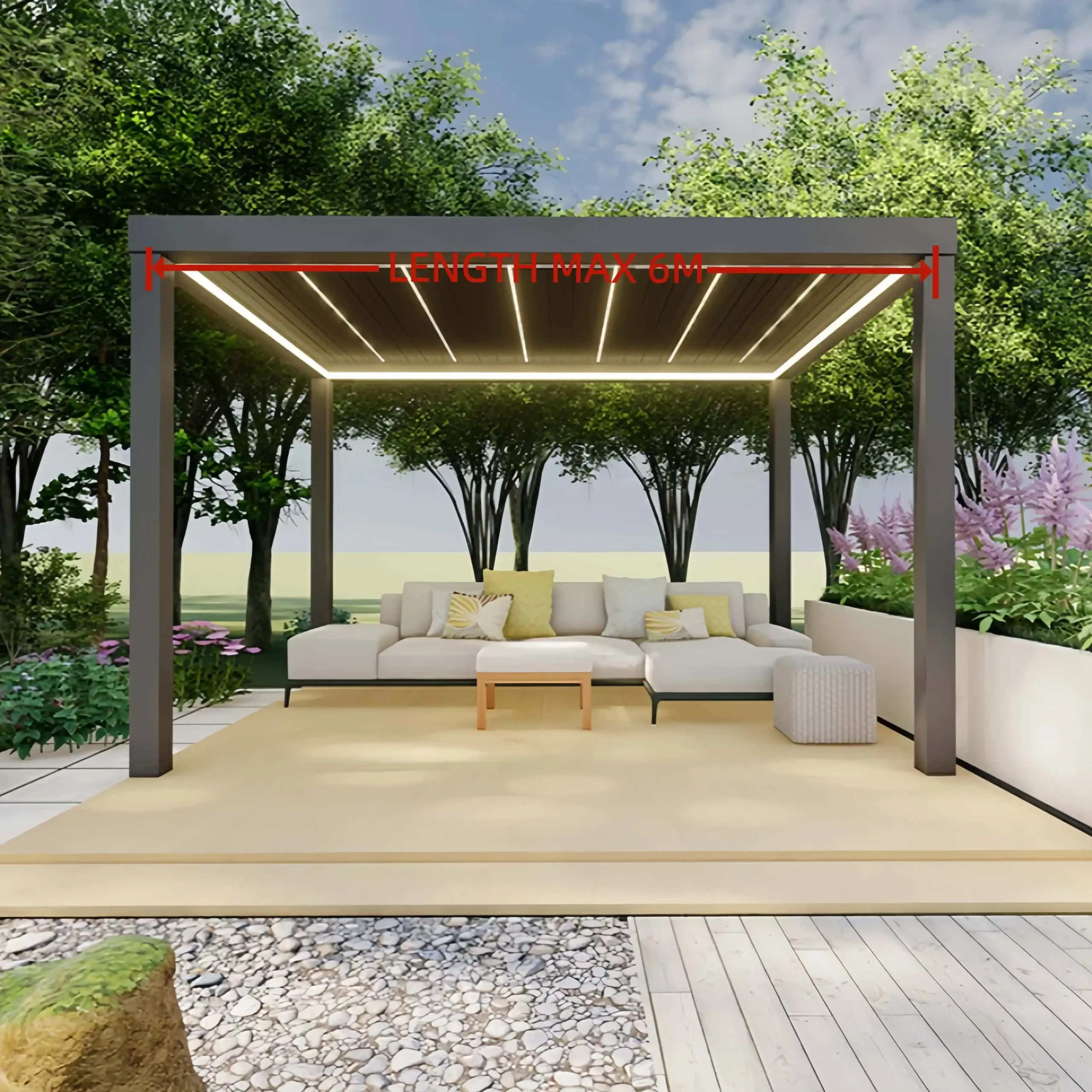 Louvered Pergola